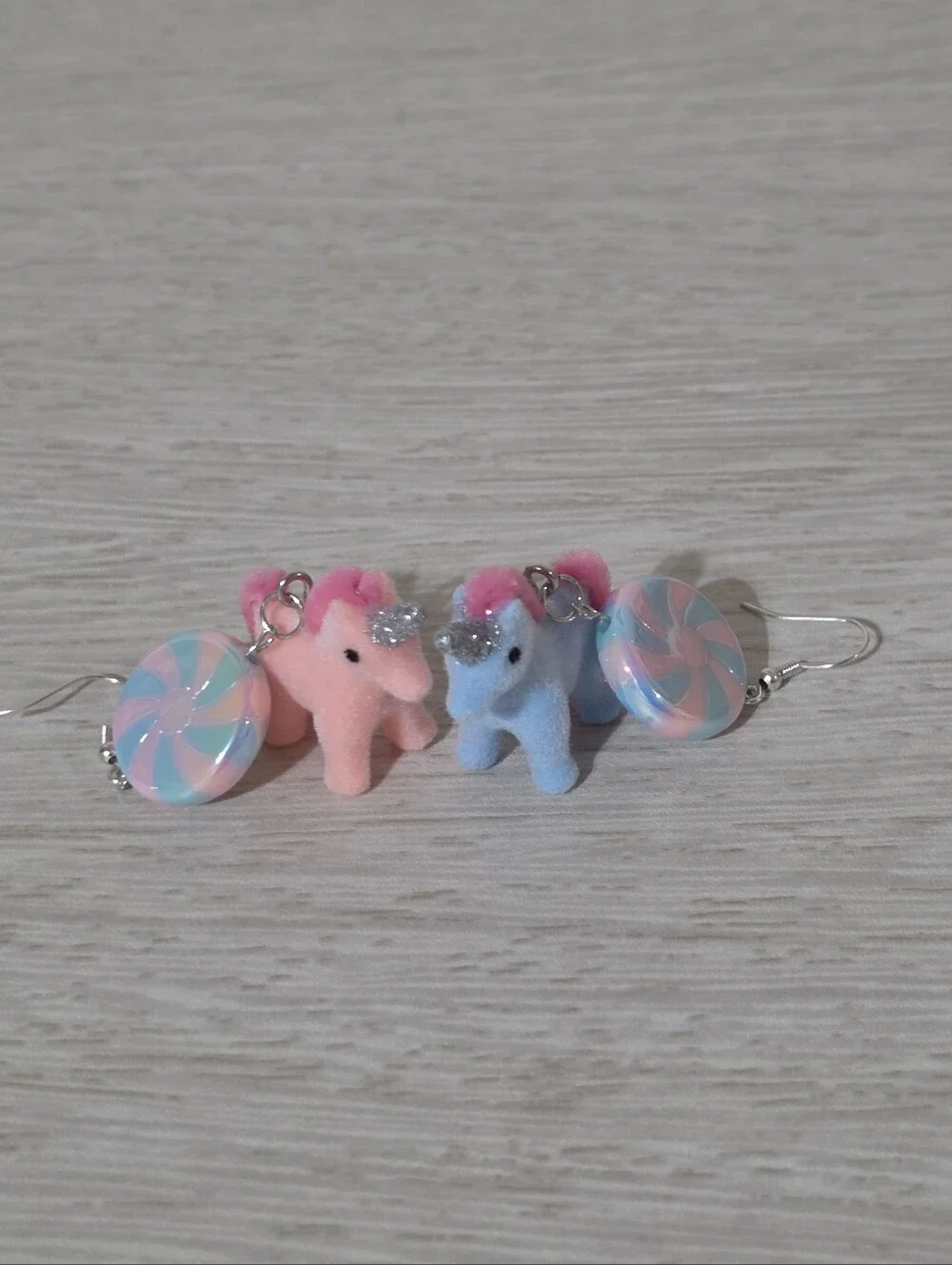 Pastel Unicorn Dangle Earrings